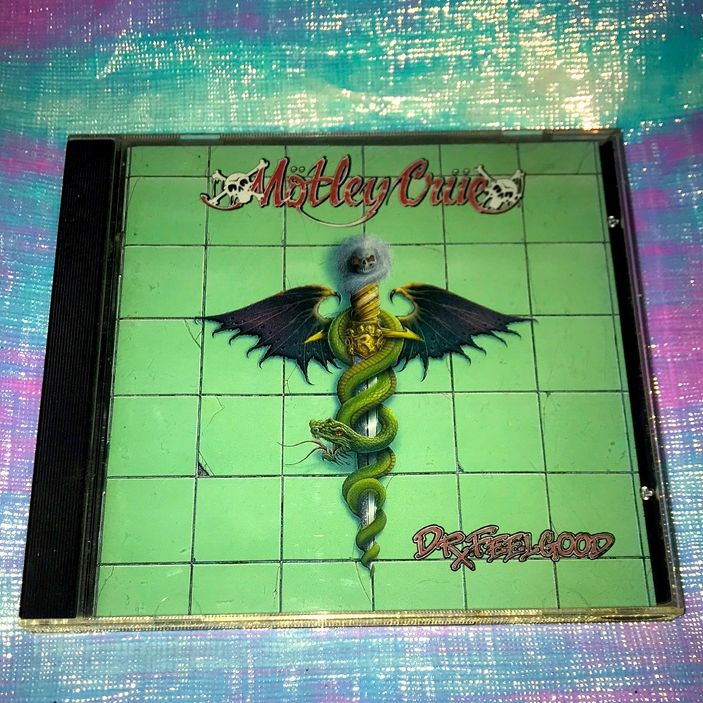 Vintage Motley Crue Dr Feelgood CD (1989)